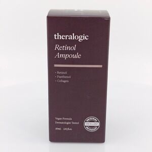 Theralogic Retinol Ampoule 30mL 1.01 fl oz Vegan Anti-Aging Serum New in Box